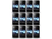 Lot 12X LCD Clear Touch Screen Protector Film Guard For Sony Xperia Go ST27i
