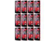 Lot 12X Crystal LCD Screen Protector Film Shield Cover Cloth for Nok Lumia 820