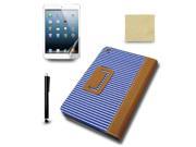 New Brown Cowboy Case Cover for Apple iPad Mini Tablet Screen Film Stylus Pen