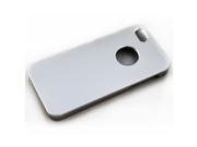 Silver Stylish Brushed Chrome Protective Hard Back Case Cover for iPhone 5 5G