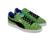 Puma The List Suede Classic 1993 Green Flash Mens Lace Up Sneakers