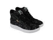 Puma Challege All Over Splatter Black Mens High Top Sneakers