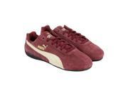 Puma Speed Cat Burgundy Gravel Mens Lace Up Sneakers