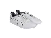 Puma BMW BMW MS MCH Lo NM White White Heather Gray Mens Lace Up Sneakers