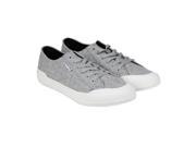 HUF Classic Lo Heather Grey Mens Lace Up Sneakers