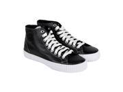 PF Flyers Center Hi Leather Black Mens High Top Sneakers