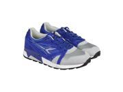 Diadora N9000 NYL Blue Limonges Grey Mens Lace Up Sneakers