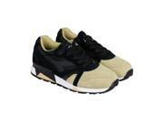 Diadora N9000 Double Black Sand Mens Lace Up Sneakers
