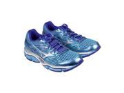 Mizuno Wave Enigma Aqua Grey Blue Womens Athletic Running Shoes
