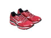 Mizuno Wave Enigma Pink White Grey Womens Athletic Running Shoes