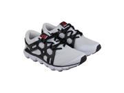 Reebok Hexaffect Run 4.0 MTM Cloud Grey Black Mens Athletic Running Shoes