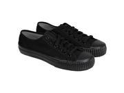 PF Flyers Center Lo Sandlot Womens Size 11 Black Fabric Sneakers Shoes UK 9