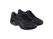 Puma Tazon 6 Mesh Puma Black Asphalt Mens Athletic Running Shoes