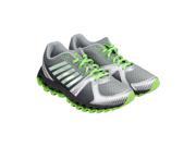 K Swiss X 160 CMF Neutral Grey Silver Black Flash Green Mens Athletic Training Shoes