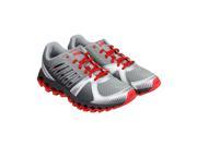 K Swiss X 160 CMF Neutral Grey Silver Fiery Red Mens Athletic Training Shoes