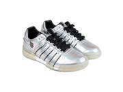 K Swiss Gstaad S Crystal Black White Womens Lace Up Sneakers