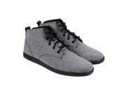 Creative Recreation Vito Black Black Heather Mens Lace Up Sneakers