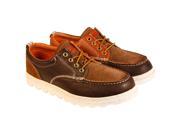 PF Flyers Hughes Brown Mens Casual Dress Oxfords