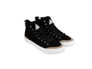 HUF Classic Lo Black Black Mens Lace Up Sneakers