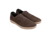 HUF Gillette Brown Light Gum Mens Lace Up Sneakers