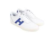 HUF Galaxy White Sport Blue Mens Lace Up Sneakers