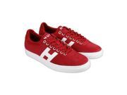 HUF Soto Red White Mens Lace Up Sneakers