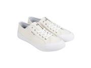 HUF Classic Lo Off White Canvas Mens Lace Up Sneakers