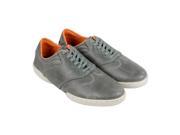 HUF Dylan Charcoal Bone White Mens Lace Up Sneakers