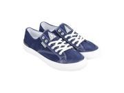 HUF Classic Lo Navy White Mens Lace Up Sneakers