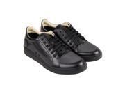 Diesel S Groove Low Black Cuoio Mens Lace Up Sneakers