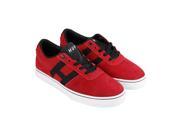 HUF Choice Red Black Mens Lace Up Sneakers