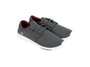 Etnies Scout Dark Grey White Red Mens Lace Up Sneakers