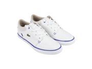 Lacoste Bayliss White Mens Lace Up Sneakers