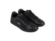 Lacoste Endliner Black Mens Lace Up Sneakers