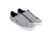 Lacoste Lerond Gray Mens Lace Up Sneakers