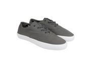 Supra Wrap Charcoal White Mens Lace Up Sneakers