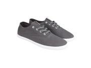Supra Wrap Charcoal Grey Mens Lace Up Sneakers