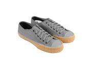 PF Flyers Center Lo Grey Mens Lace Up Sneakers