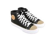 PF Flyers Center Lo Black Mens High Top Sneakers
