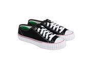 PF Flyers Center Lo Black Mens Lace Up Sneakers