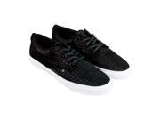 Radii The Jax Eclipse Crocodile Oiled Suede Mens Lace Up Sneakers