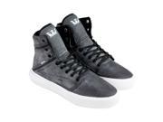 Supra Camino Washed Grey Black White M Mens High Top Sneakers