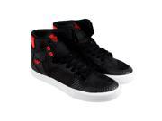 Supra Vaider Black Red White M Mens High Top Sneakers