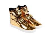 Radii Cylinder 24K Gold Bar Mens High Top Sneakers