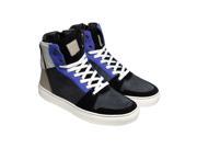 Creative Recreation Adonis Charcoal Black Blue Mens High Top Sneakers
