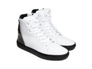 Creative Recreation Adonis White Black Patent Mens High Top Sneakers