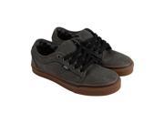 Vans Chukka Low Washed Black Gum Mens Lace Up Sneakers