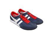 Gola Wasp Navy White Red Mens Lace Up Sneakers