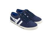 Gola Comet Navy White Blue Mens Lace Up Sneakers