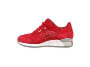 Asics Gel Lyte III Red Red Mens Athletic Running Shoes